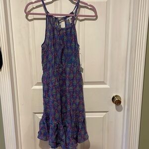 🆕 O’Neill Blue Patterned Coverup Sundress NWT